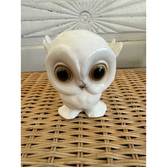 Vintage MCM Baby Snow White Big Eye Owl Anthony Freeman Mcfarlin - Picture 3 of 10